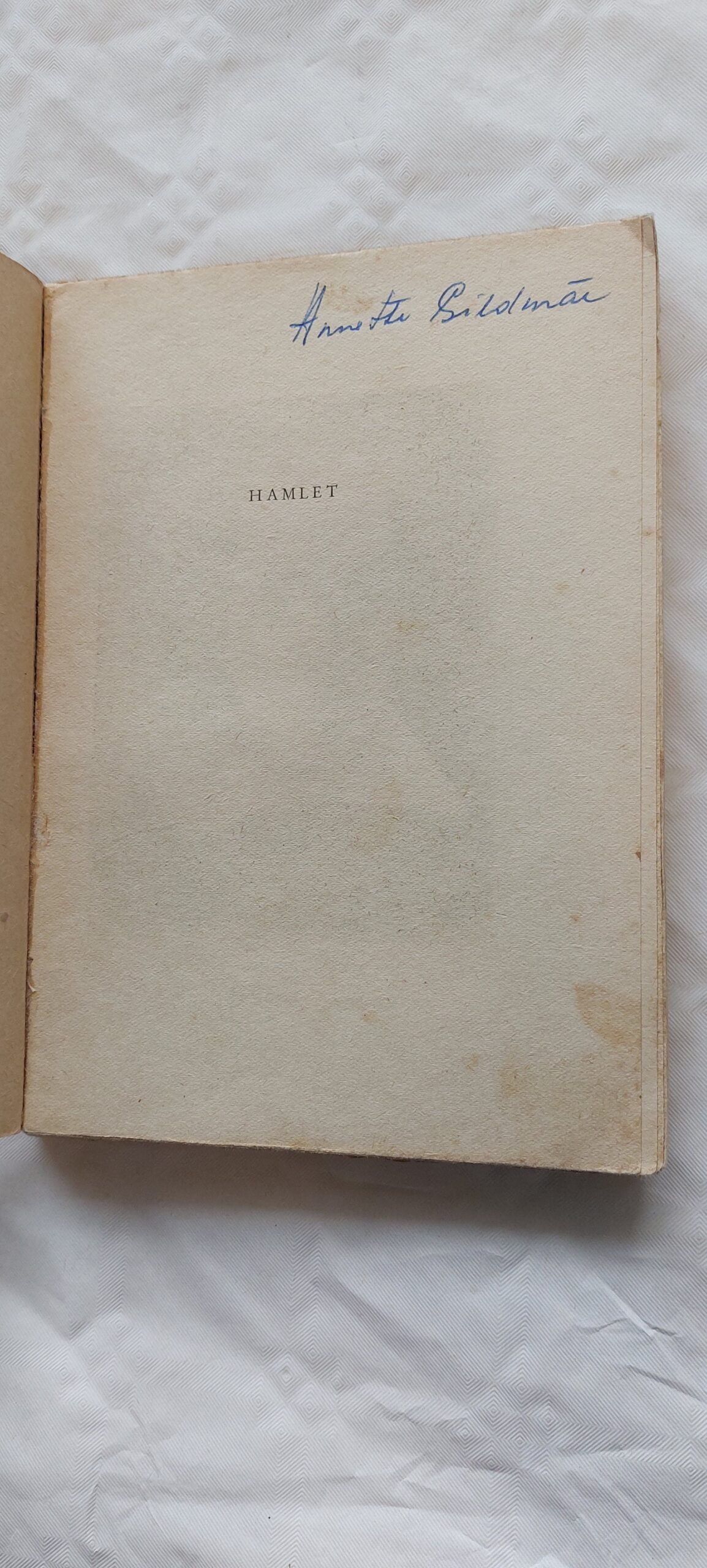 Taani prints Hamlet. Shakespeare. 1946 - Image 2