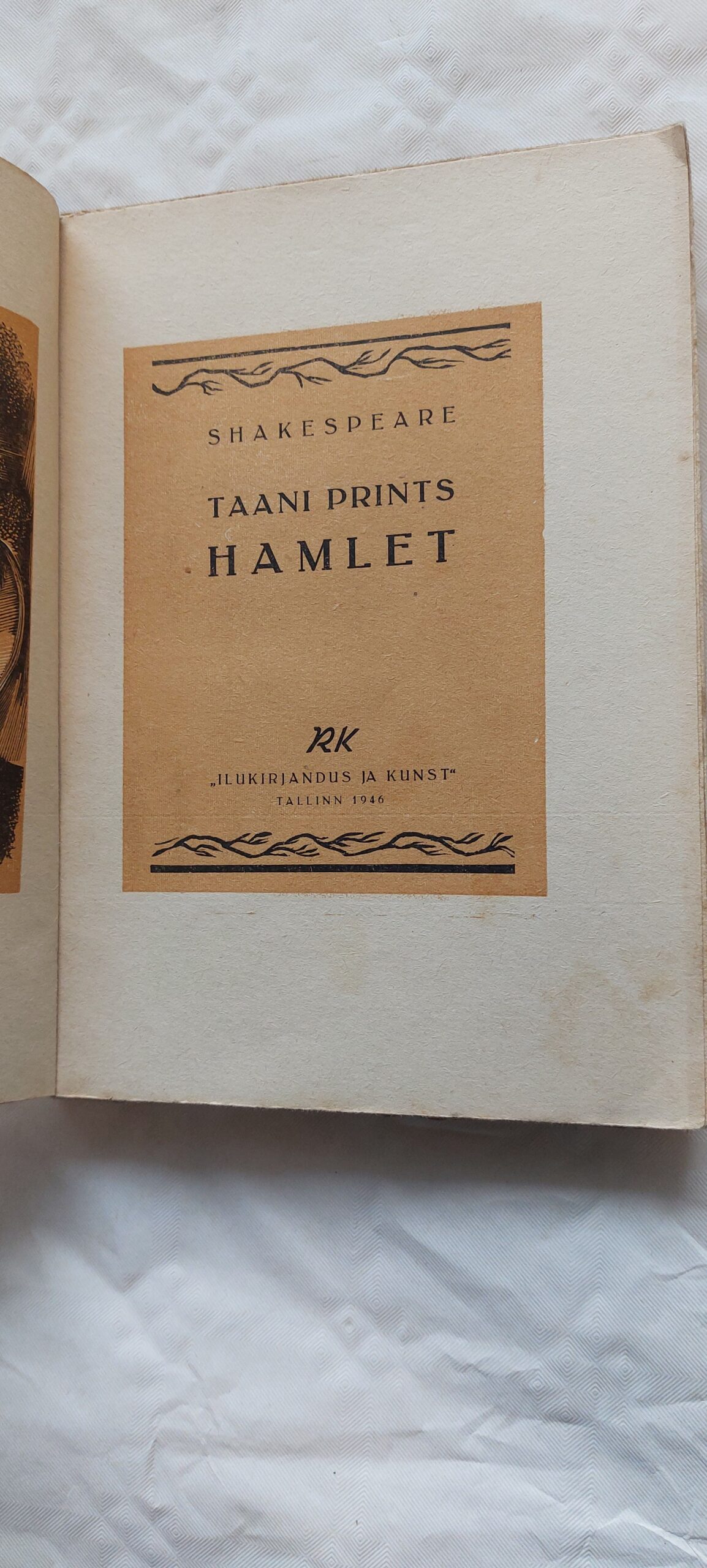 Taani prints Hamlet. Shakespeare. 1946 - Image 3