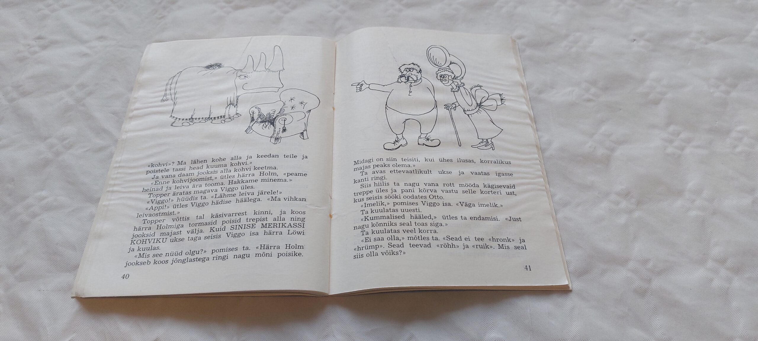 On üks ninasarvik Otto. Ole Lund Kirkegaard. 1982 - Image 3