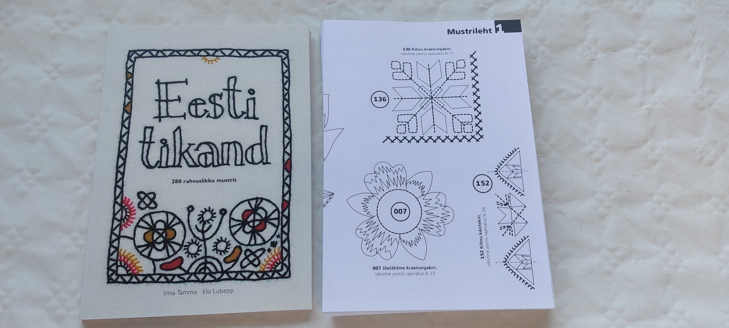 Eesti tikand. Mustrilehed. Irina Tammis, Elo Lutsepp. 2010 - Image 2