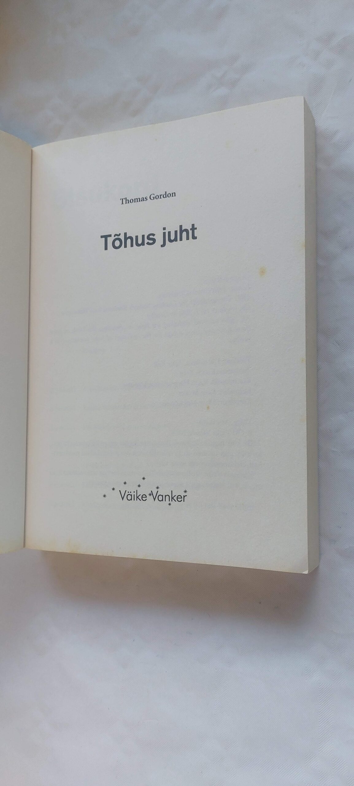 Tõhus juht. Thomas Gordon. 2003 - Image 2