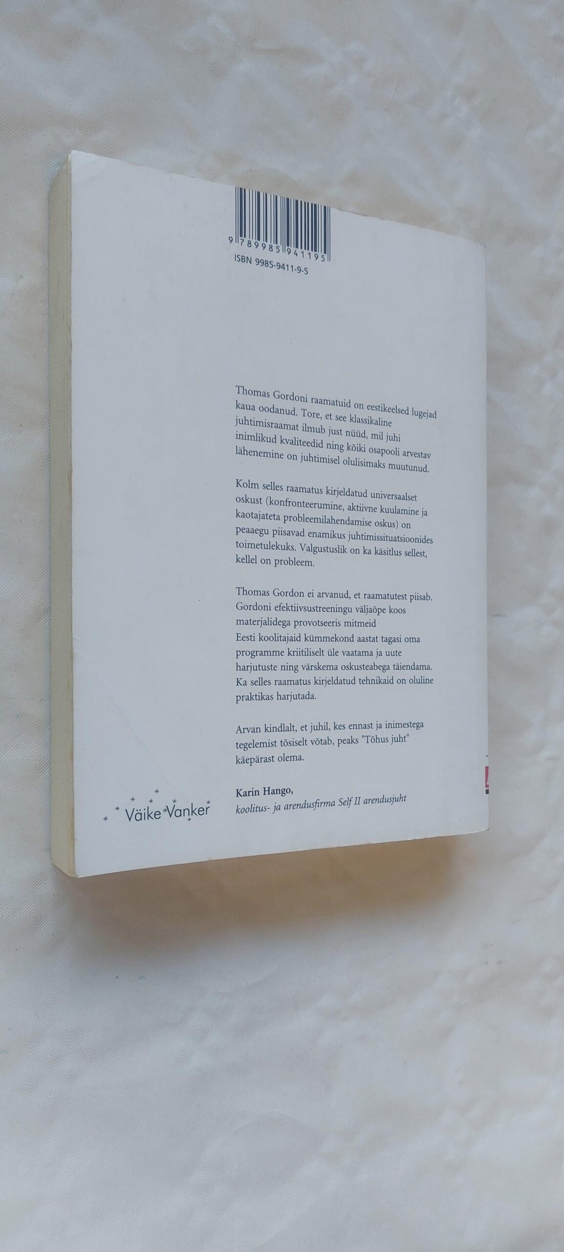 Tõhus juht. Thomas Gordon. 2003 - Image 6