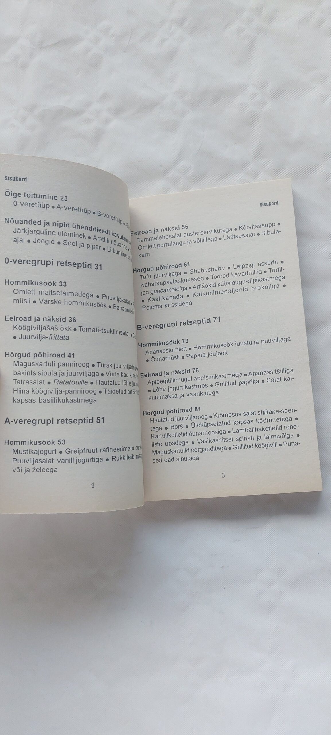 Reipaks ja saledaks toitainete eraldamise ja veregrupidieedigia. Christopher J. Hammond. 2002 - Image 4