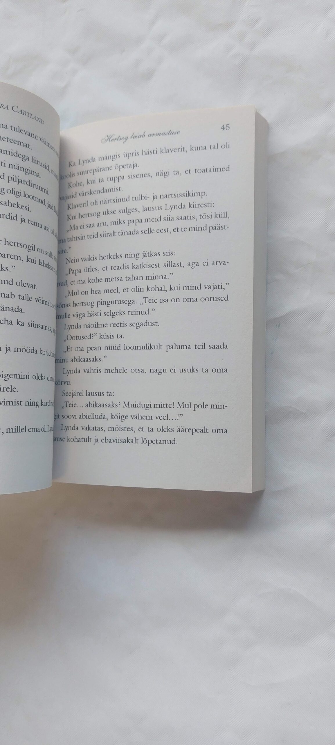 Hertsog leiab armastuse. Barbara Cartland. 2006 - Image 3