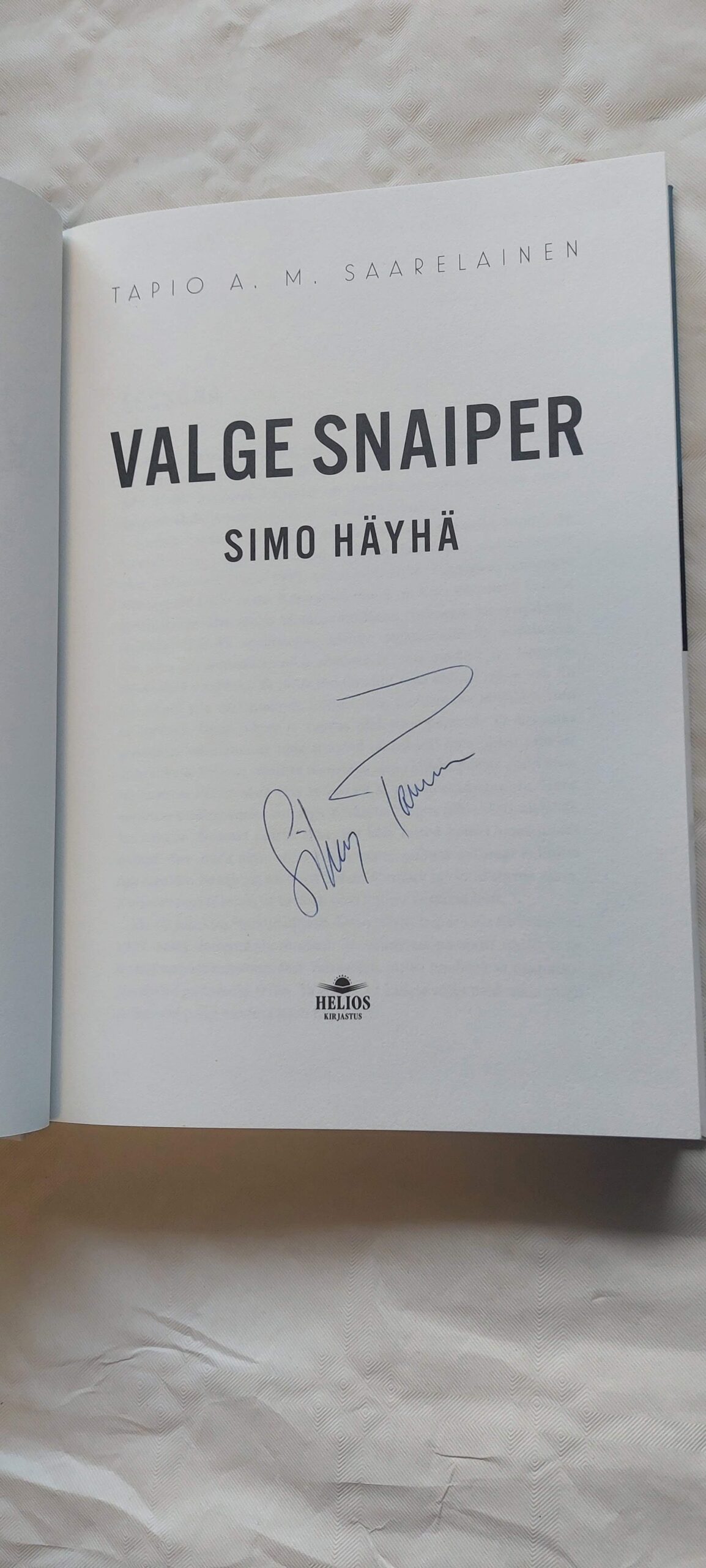 Valge snaiper Simo Häyhä. Tapio A. M. Saarelainen. 2017 - Image 2