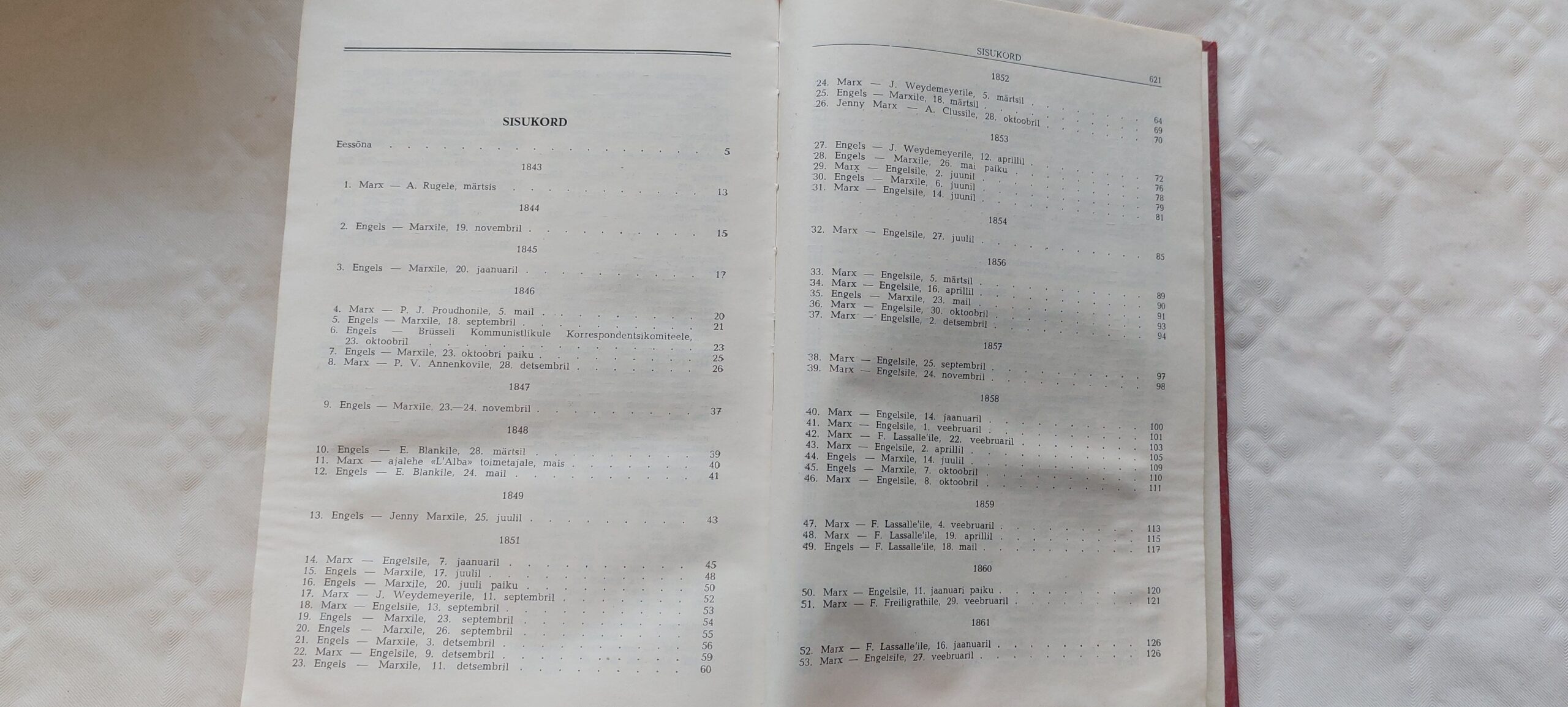 K. Marx F. Engels Valitud kirjad. 1977 - Image 3