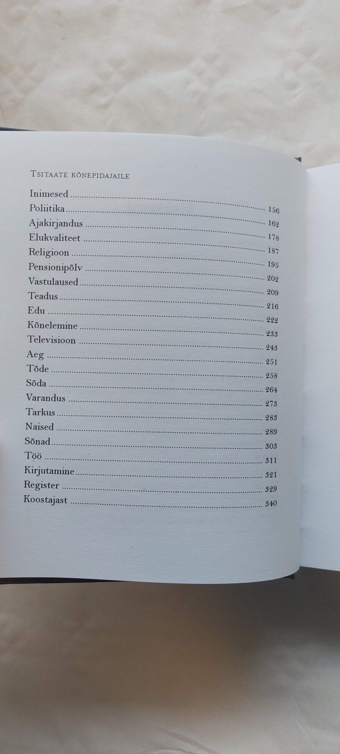 Tsitaate kõnepidjaile. Henry O. Dormann. 2008 - Image 4