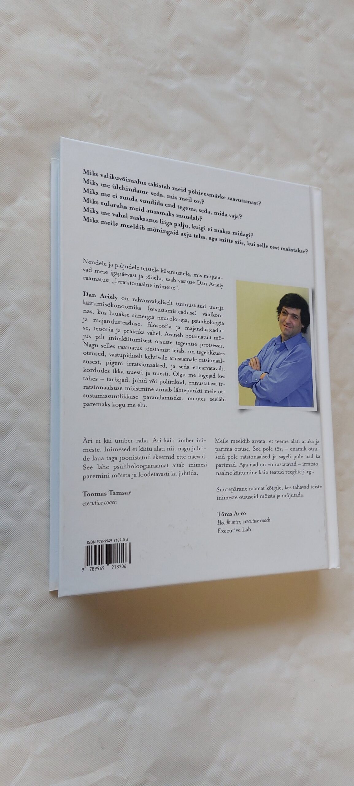 Irratsionaalne inimene. Dan Ariely. 2011 - Image 6