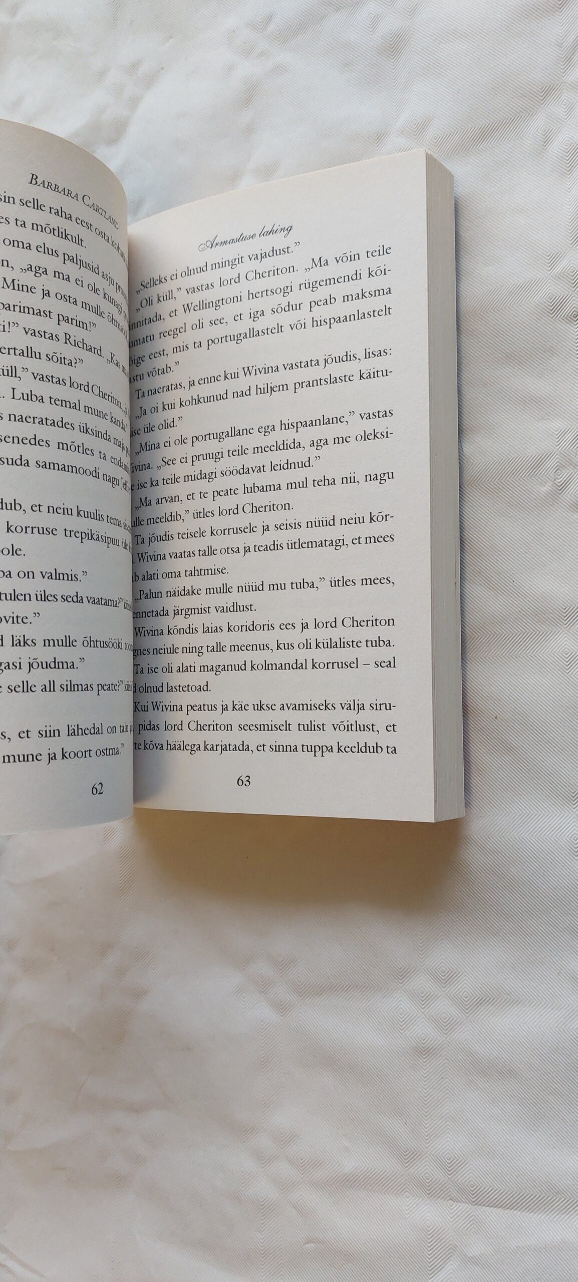 Armastuse lahing. Barbara Cartland. 2008 - Image 3