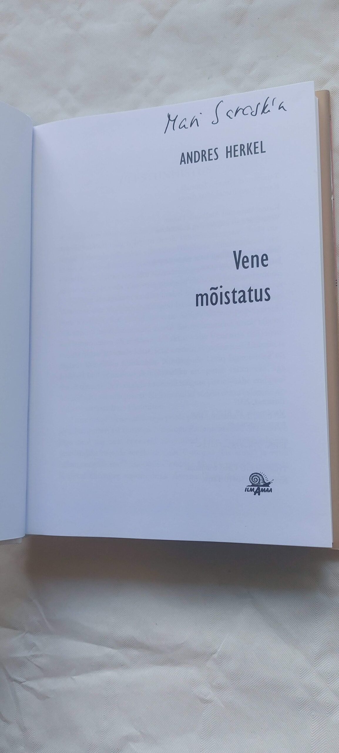 Vene mõistatus. Andres Herkel. 2007 - Image 2