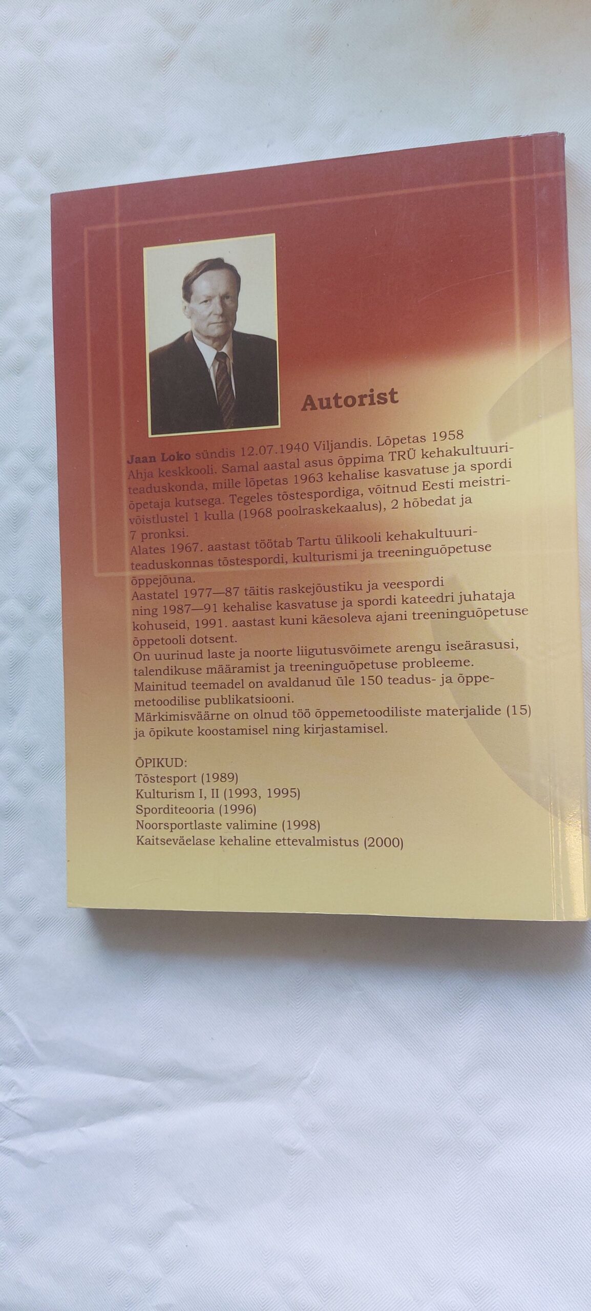 Laste ja noorte spordiõpetus. Jaan Loko. 2002 - Image 5