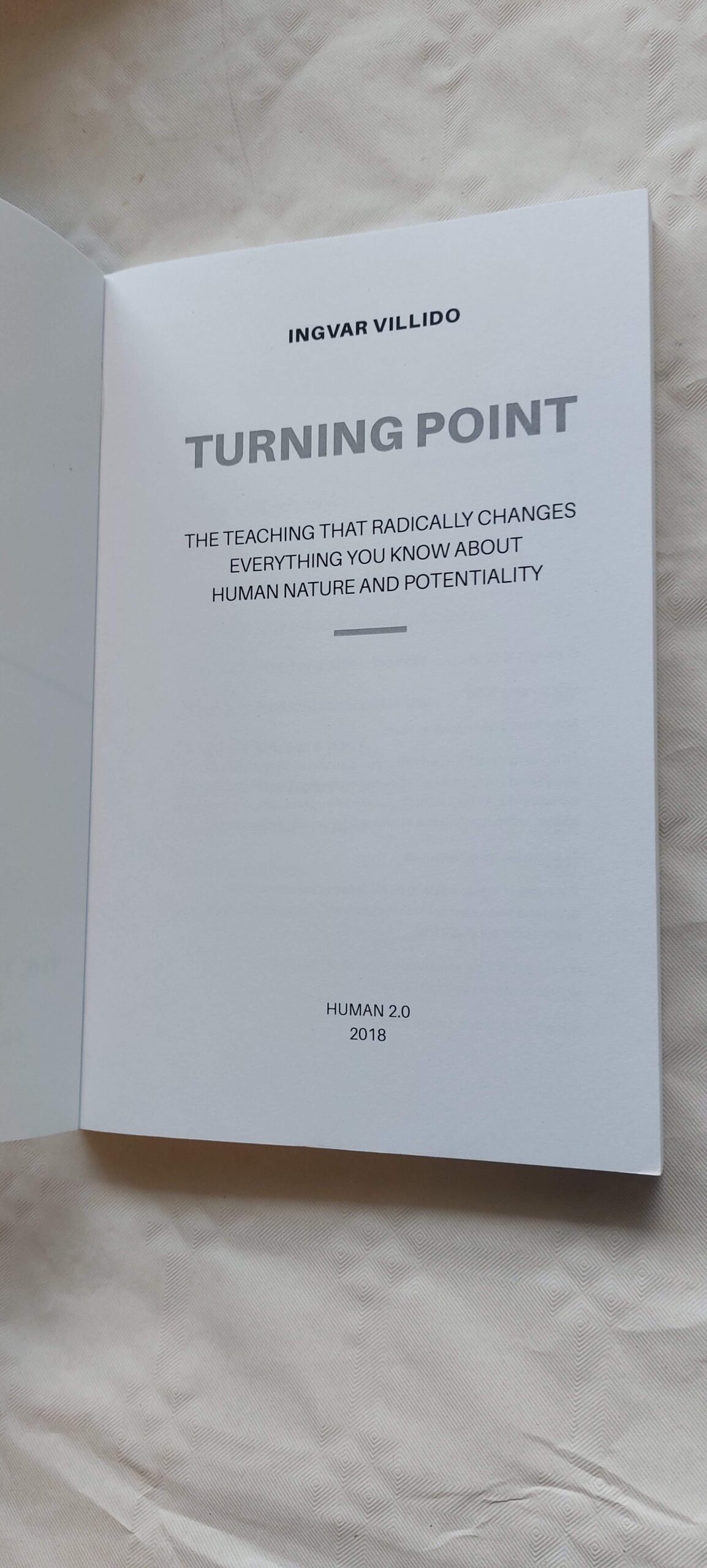 Turning point. Ingvar Villido. 2018 - Image 2