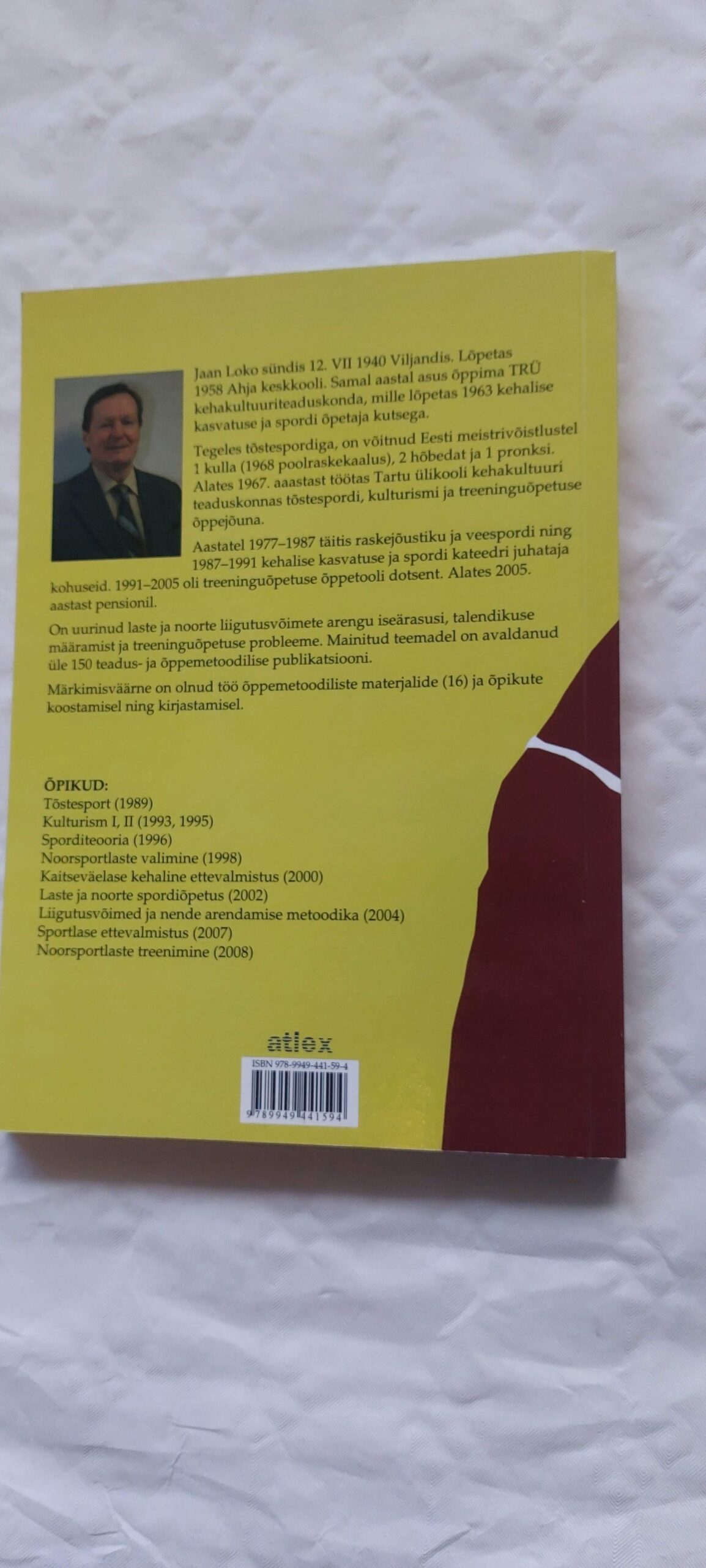Sporditreeningu juhtimine. Jaan Loko. 2009 - Image 6