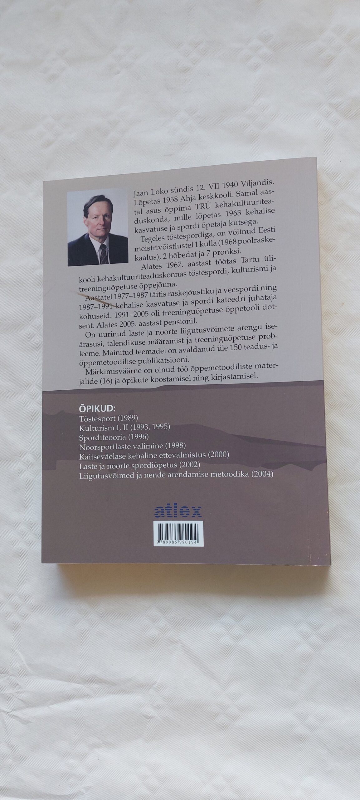 Sportlase ettevalmistus. Jaan Loko. 2007 - Image 6
