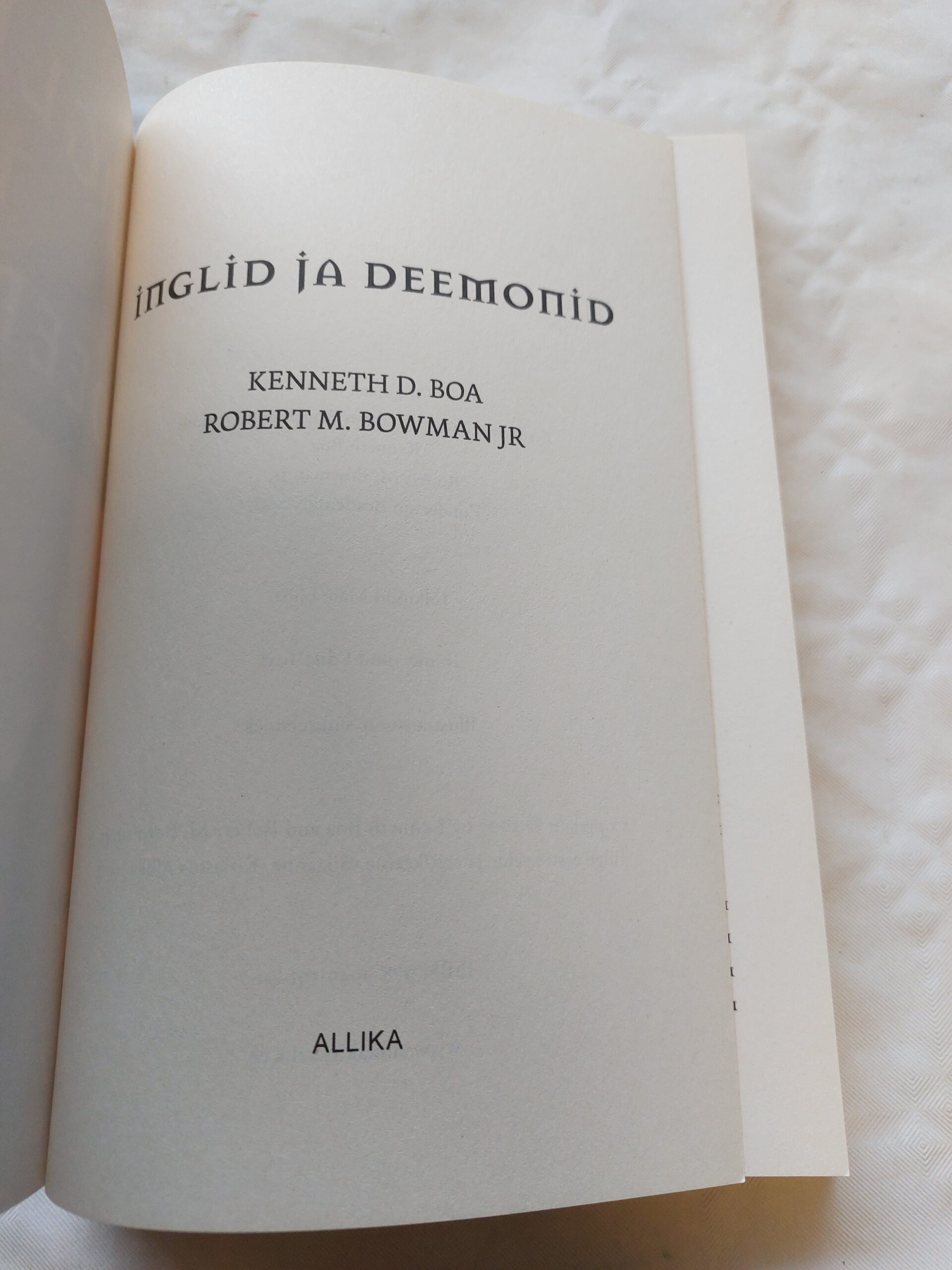 Inglid ja deemonid. Kenneth D.Boa, Robert M. Bowman jr. 2021 - Image 2