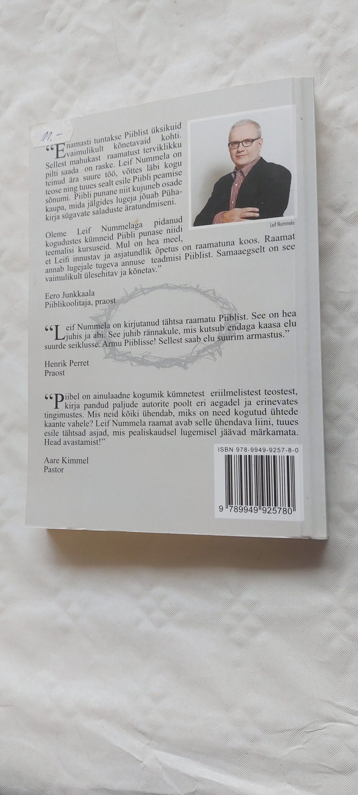 Piibli punane niit. Leif Nummela. 2016 - Image 5