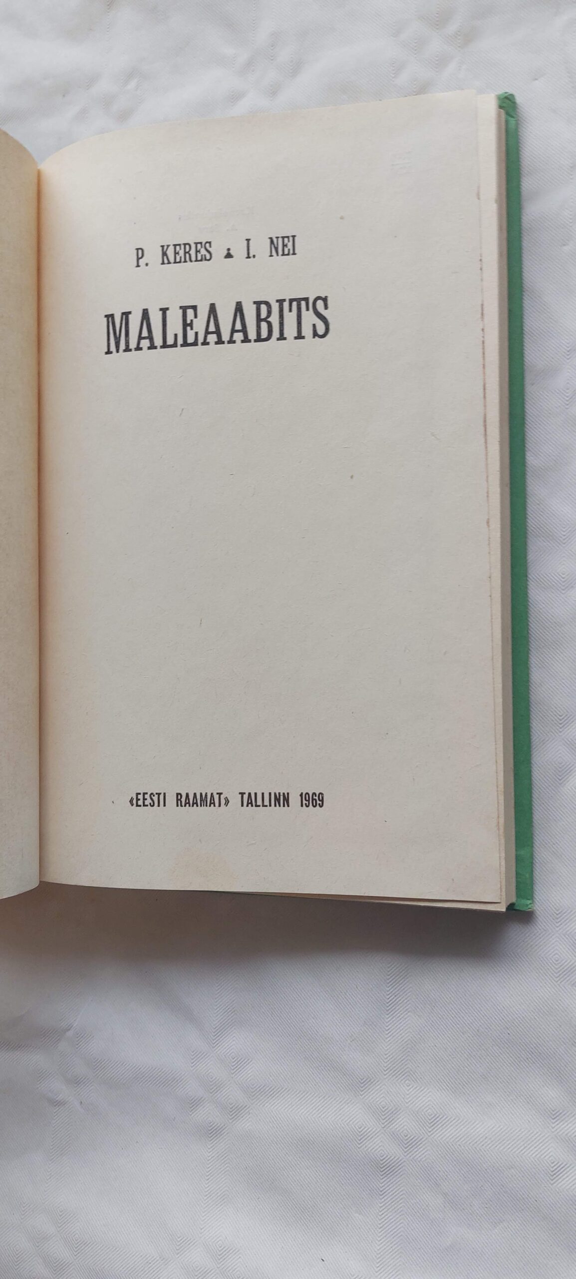 Maleaabits. P. Keres, I. Nei. 1969 - Image 2