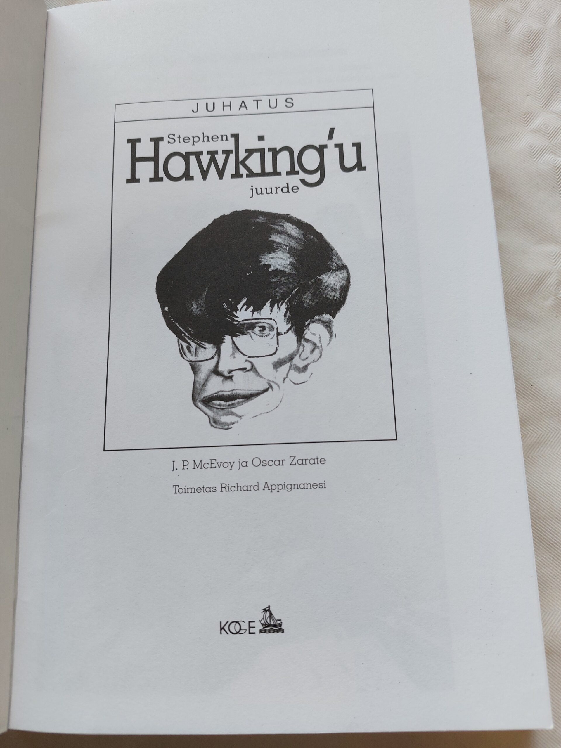 Juhatus Stephen Hawkingi juurde. J. P. McEvoy, Oscar Zarate. 2002 - Image 2