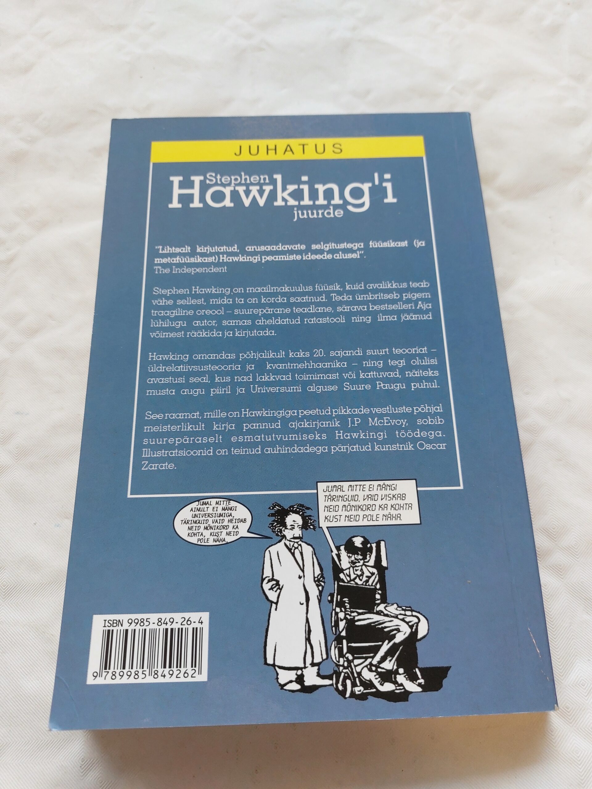 Juhatus Stephen Hawkingi juurde. J. P. McEvoy, Oscar Zarate. 2002 - Image 4