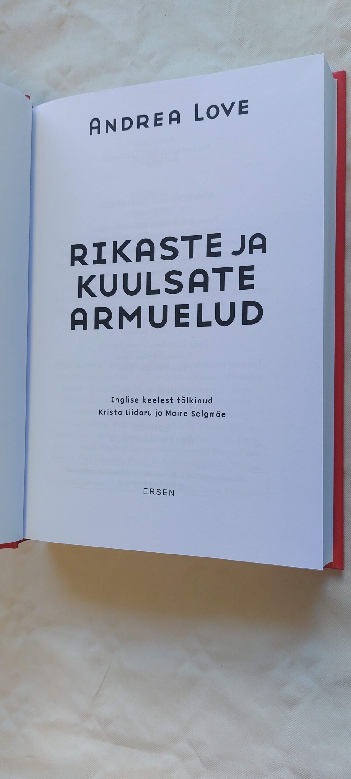 Rikaste ja kuulsate armuelud. Andrea Love. 2008 - Image 2