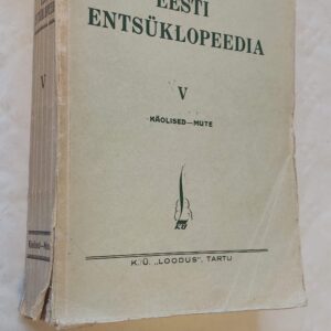Eesti Entsüklopeedia V. osa. Käolised-Mute. 1935