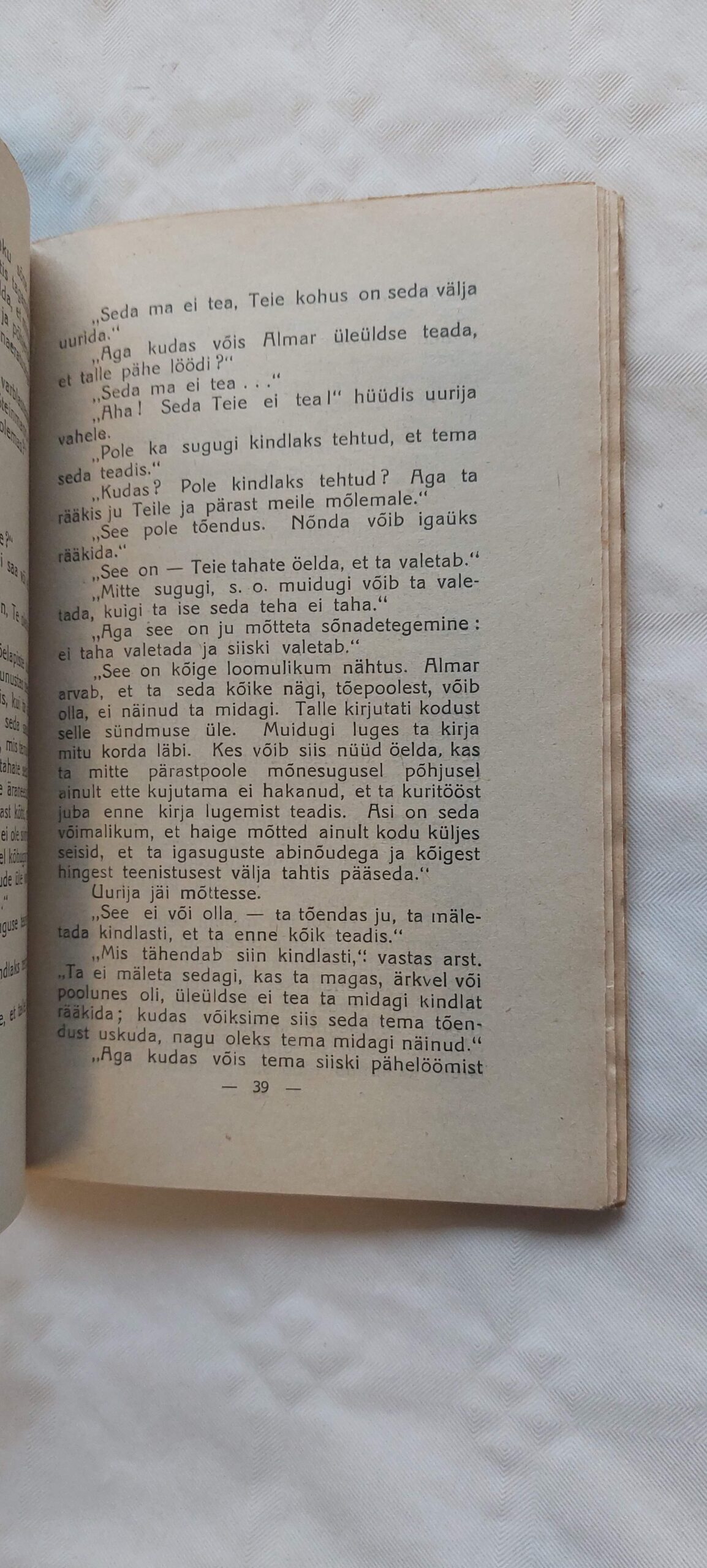 Uurimisel. A. H. Tammsaare. 1922 - Image 3