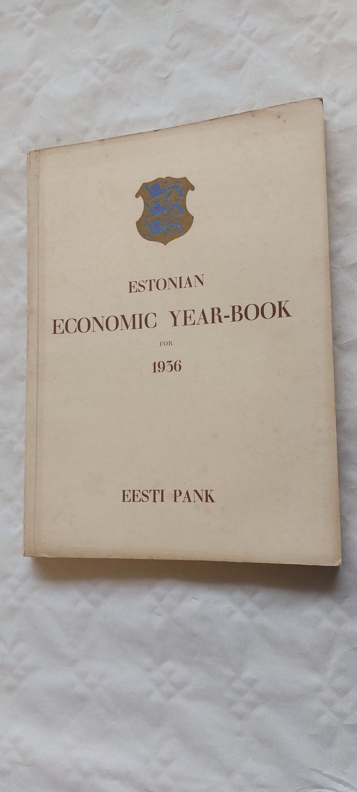 Estonian economic year-book for 1936.