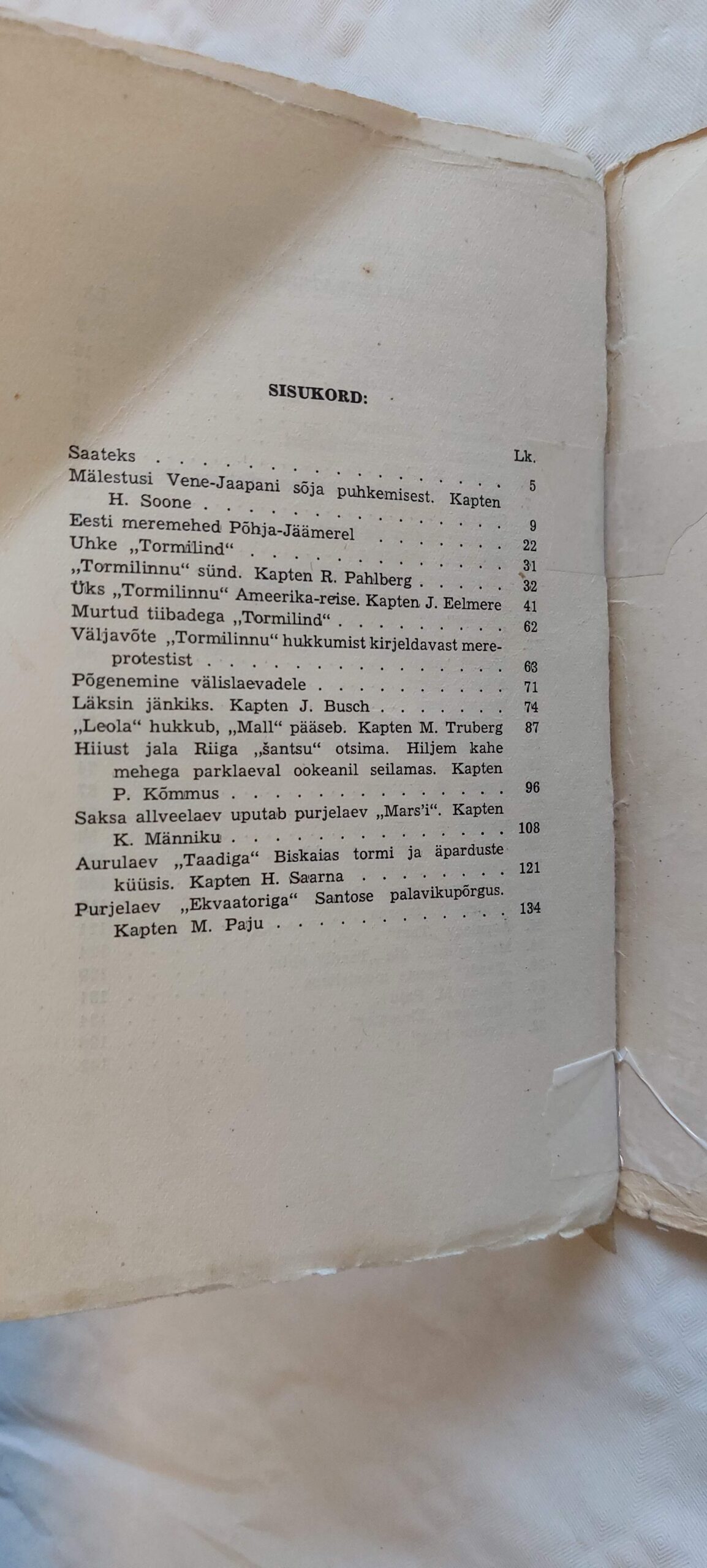 Eesti meremees jutustab. E. Past. 1938 - Image 4