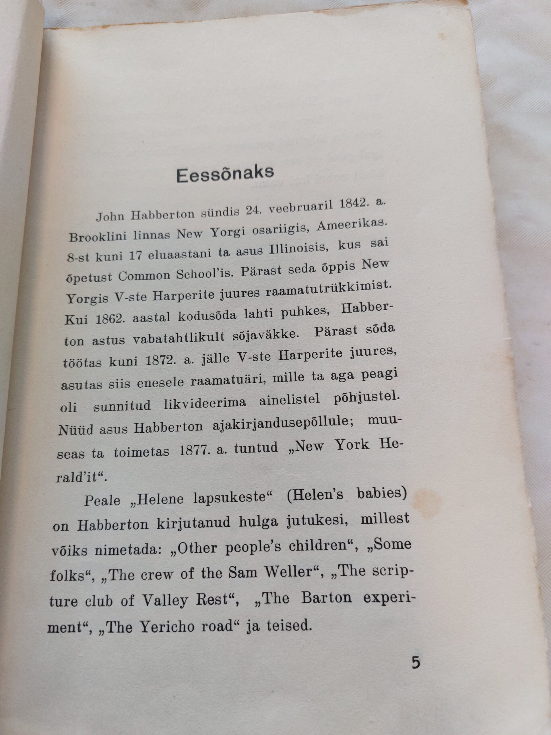 Helena lapsukesed. John Habberton. 1936 - Image 3