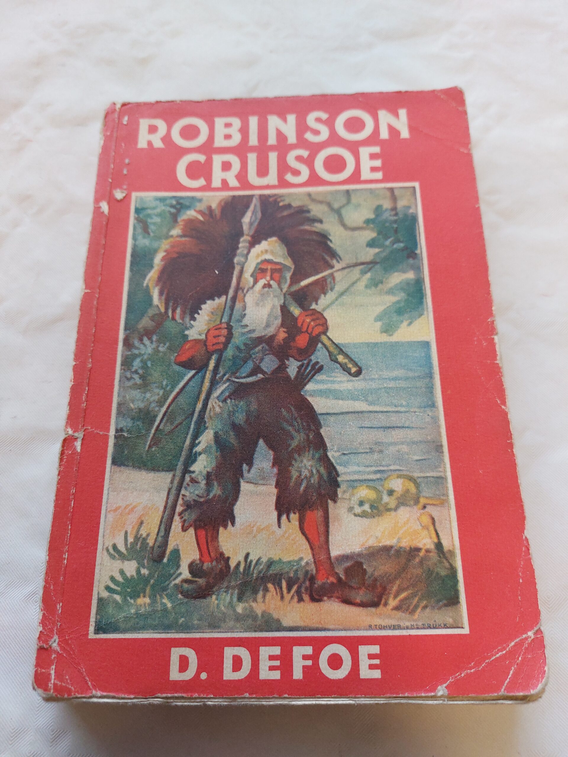 Robinson Crusoe. D. Defoe. 1936
