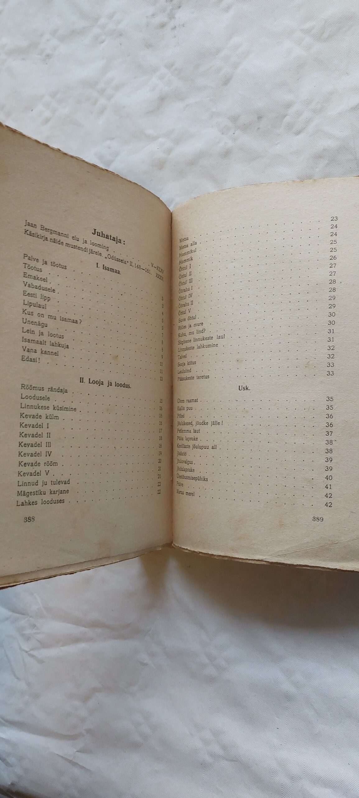 Laulud. Jaan Bergmann. 1923 - Image 3