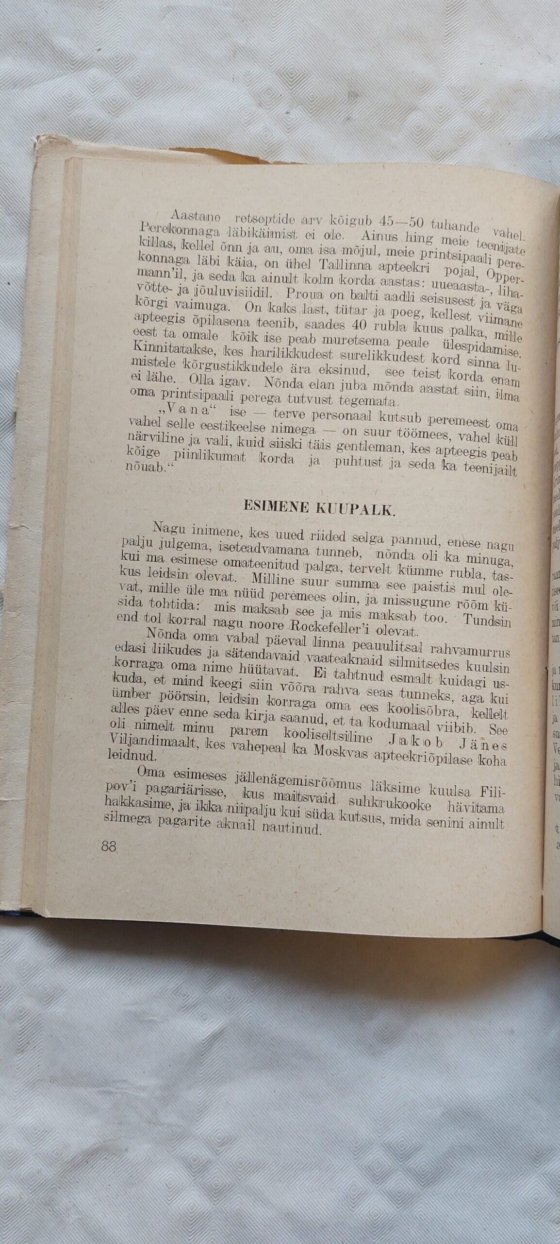 Minu mälestused. Johan Sepp. 1929 - Image 5