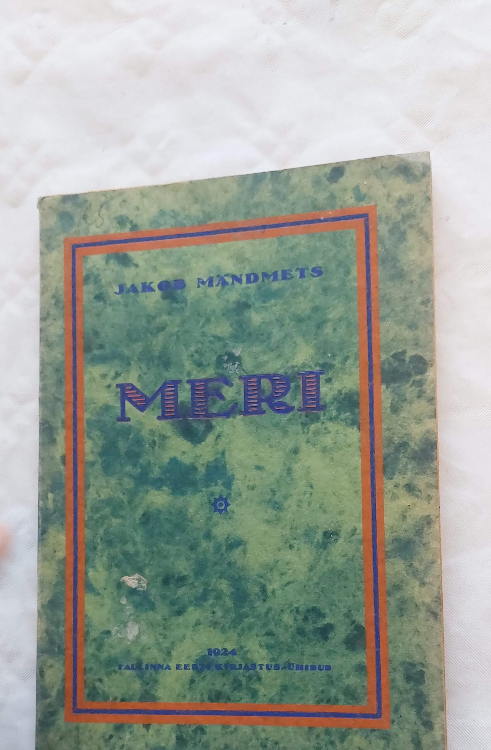 Meri. Jakob Mändmets. 1924