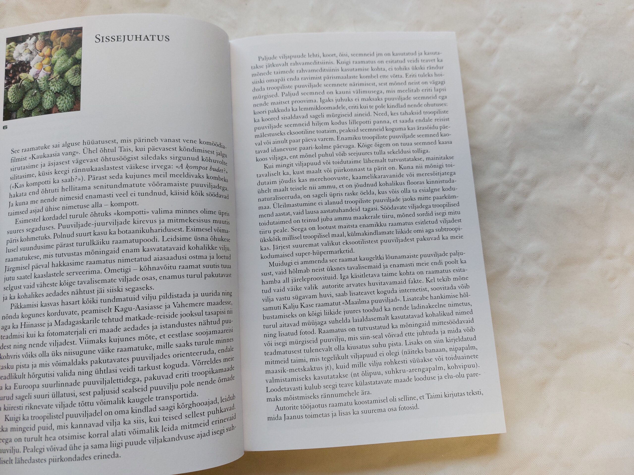 Eksootilised puuviljad. Rännumehe taskuraamat. Jaanus Paal, Taimi Paal. 2010 - Image 3