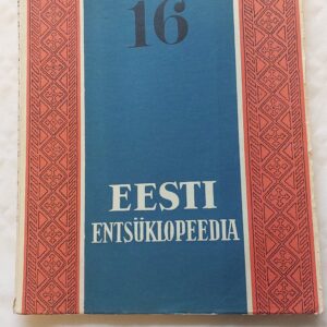Eesti Entsüklopeedia. 16. vihik. 1933