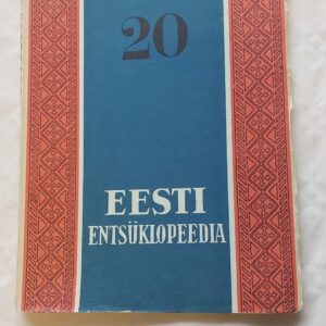 Eesti Entsüklopeedia. 20. vihik. 1934