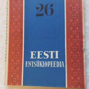 Eesti Entsüklopeedia. 26. vihik. 1934