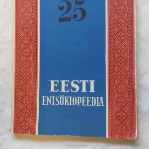 Eesti Entsüklopeedia. 25. vihik. 1934