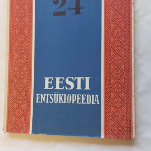 Eesti Entsüklopeedia. 24. vihik. 1934