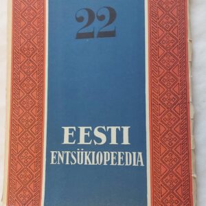 Eesti Entsüklopeedia. 22. vihik. 1934