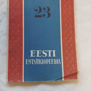 Eesti Entsüklopeedia. 23. vihik. 1934