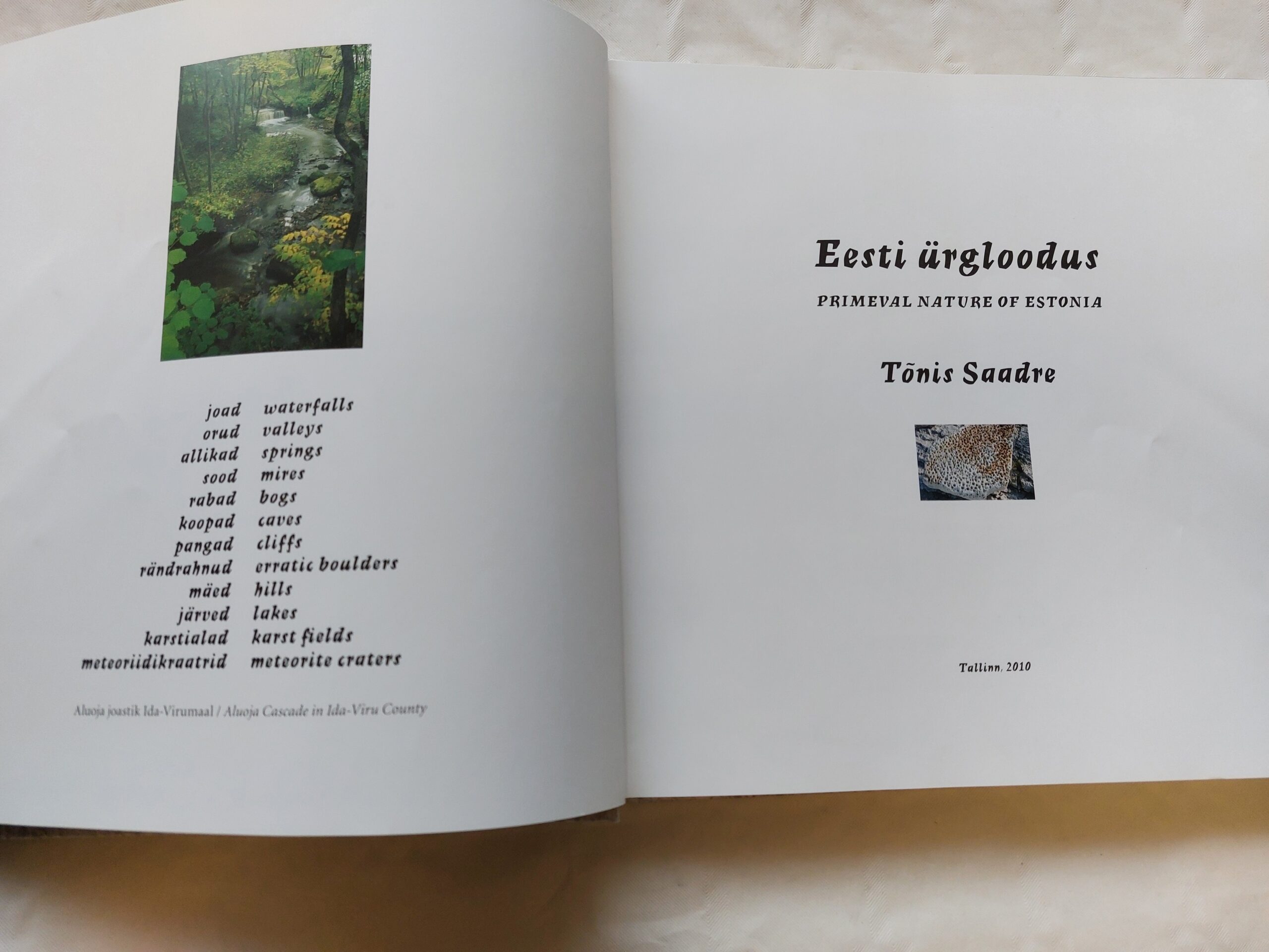 Eesti ürgloodus / Primeval Nature of Estonia. Tõnis Saadre. 2010 - Image 2