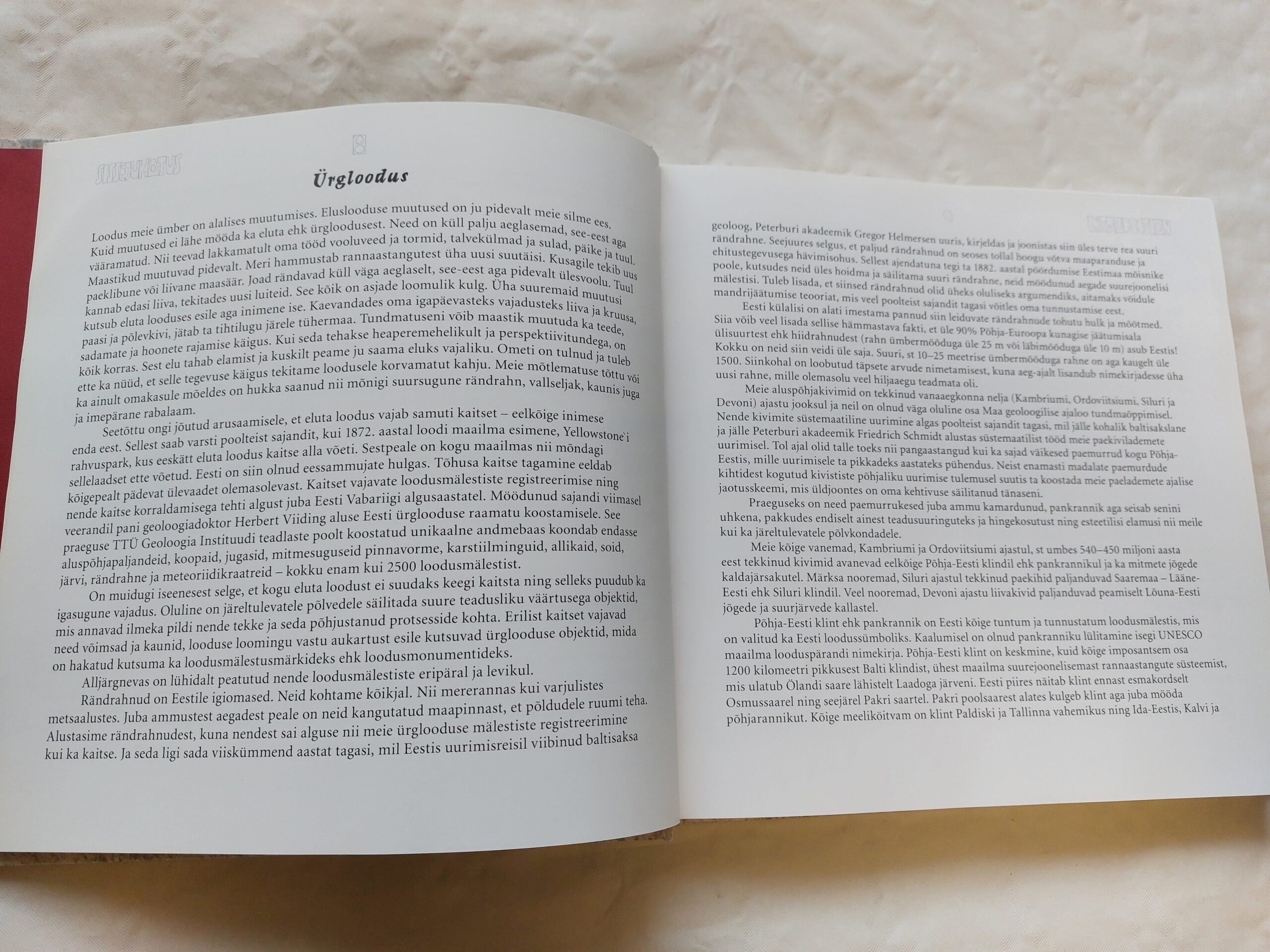 Eesti ürgloodus / Primeval Nature of Estonia. Tõnis Saadre. 2010 - Image 4