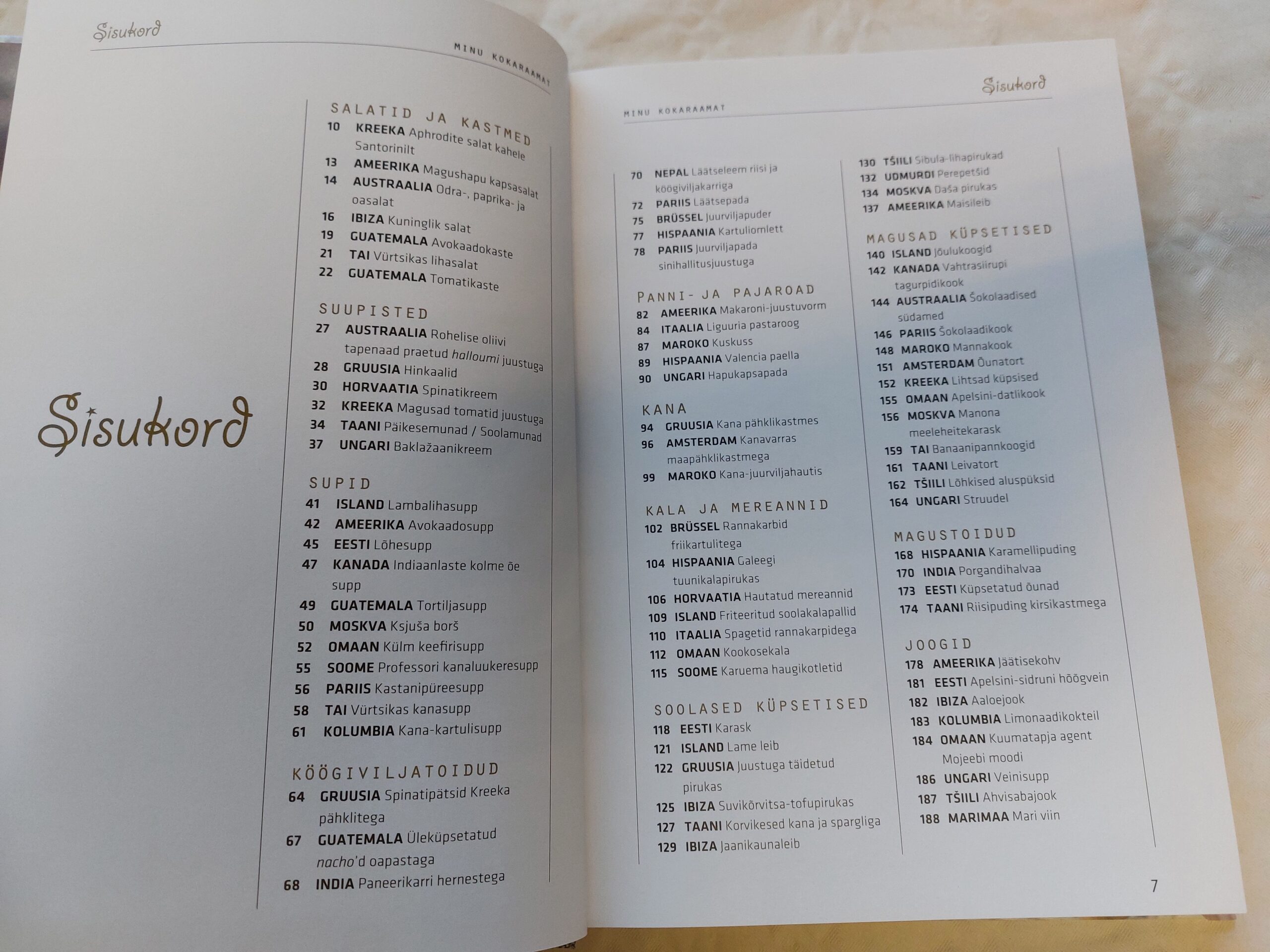 Minu kokaraamat. Eda Allikmaa. 2011 - Image 4