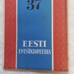 Eesti Entsüklopeedia. 37. vihik. 1936