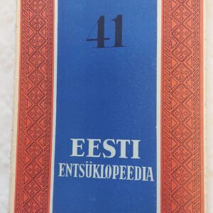 Eesti Entsüklopeedia. 41. vihik. 1935