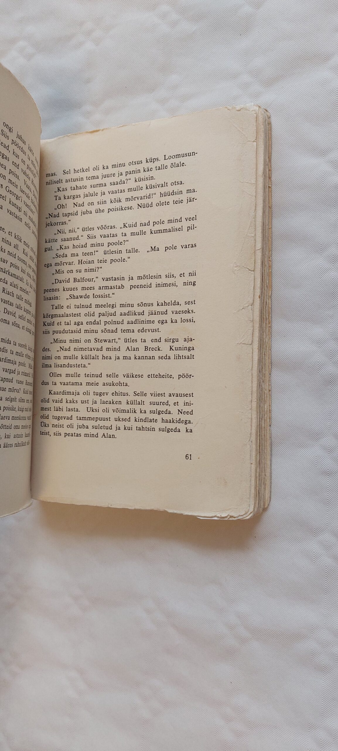 Röövitud poiss. R. L. Stevenson. 1938 - Image 3