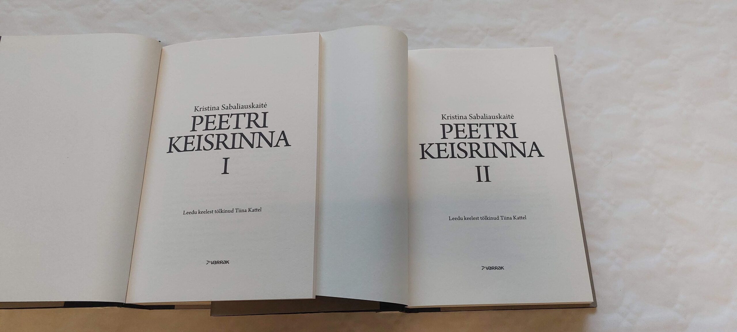 Peetri Keisrinna. Kristina Sabaliauskaite. I-II. osa. 2021, 2022. - Image 2