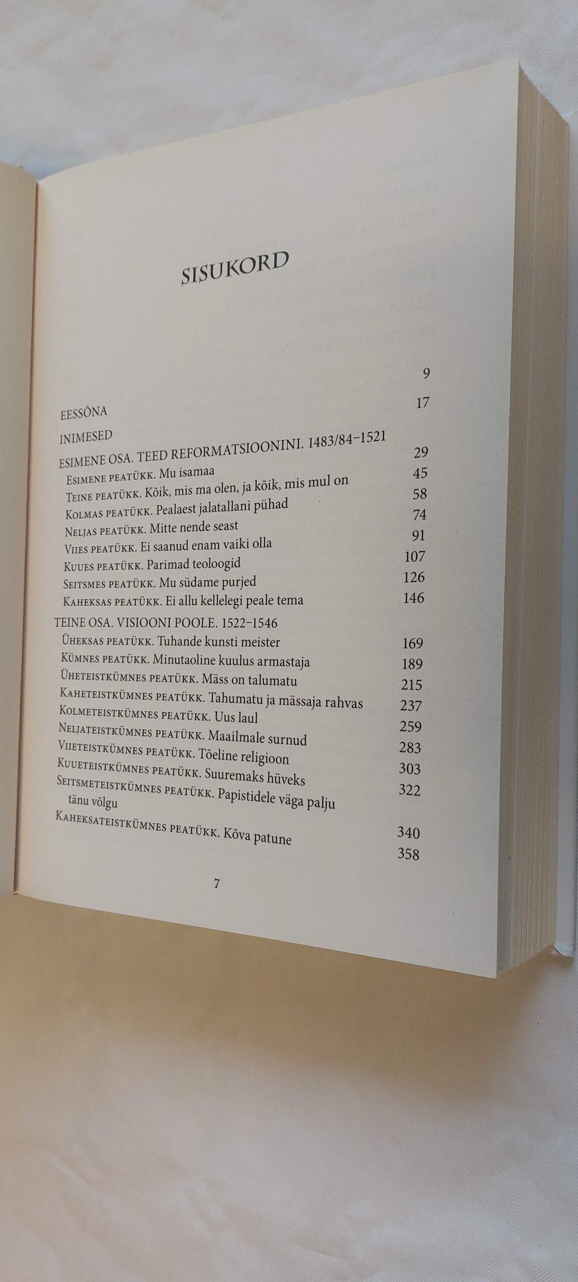 Martin Luther reformaator ja tema visioon. Scott H. Hendrix. 2018 - Image 3