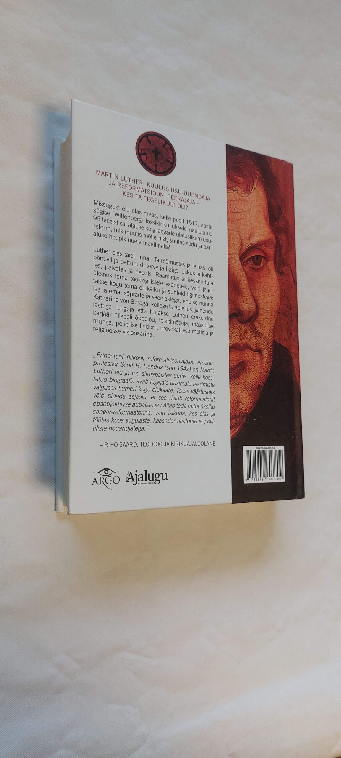 Martin Luther reformaator ja tema visioon. Scott H. Hendrix. 2018 - Image 5